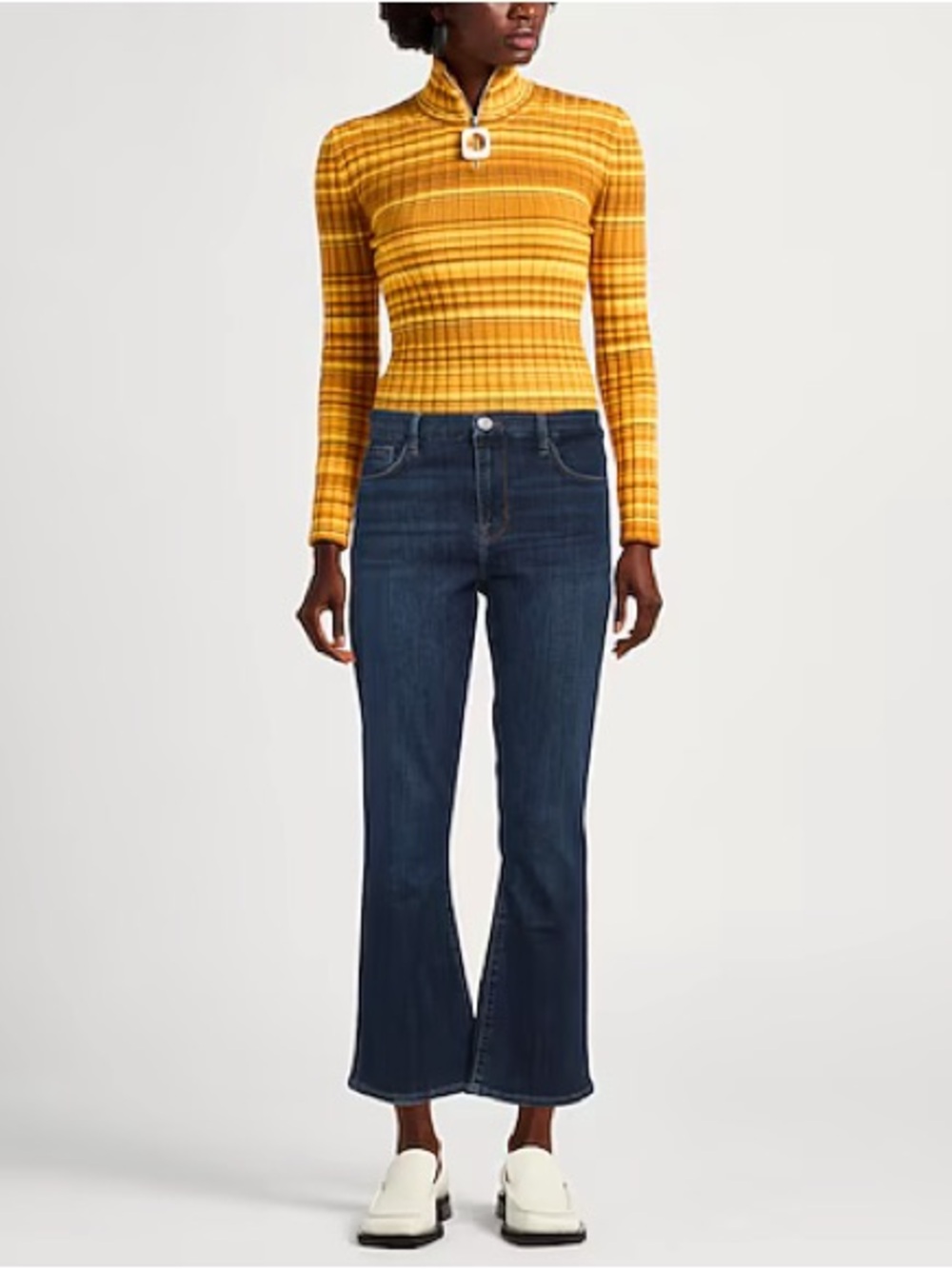 Frame Le Crop Mini Boot Jeans